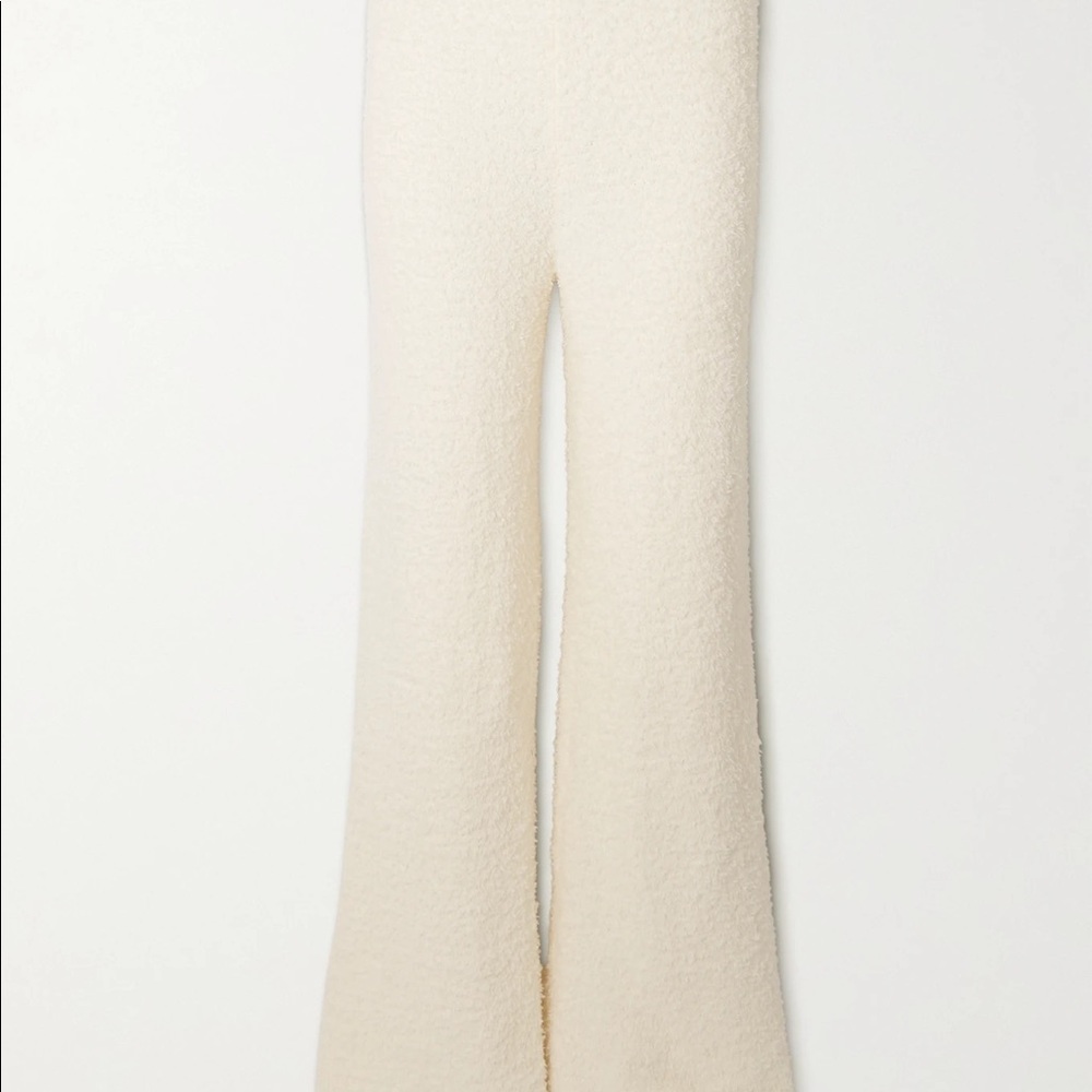 Skims Cozy Knit bouclé pants - Bone